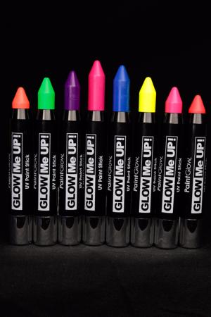 crayon maquillage fluo: 8 couleurs