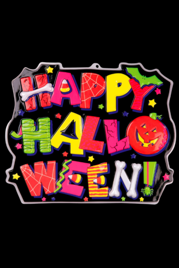 Tableau Happy Halloween 3D 45x53cm