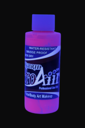 Fard liquide pour aérographe ProAiir HYBRID Rose Pâle Buble Gum Fluo - 2oz (60 ml) - Waterproof