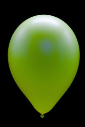50 ballons baudruche ovales jaune fluo Ø30 cm