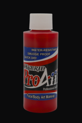 Fard liquide pour arographe ProAiir HYBRID Rouge Radiation Fluo - 2oz (60 ml) - Waterproof